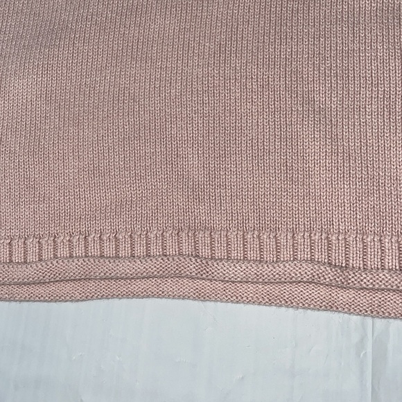 Dobber since 1974 light soft pink blush knot sweater women’s size Medium cozy - Picture 11 of 12